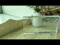 Bloques del ladrillo de cristal